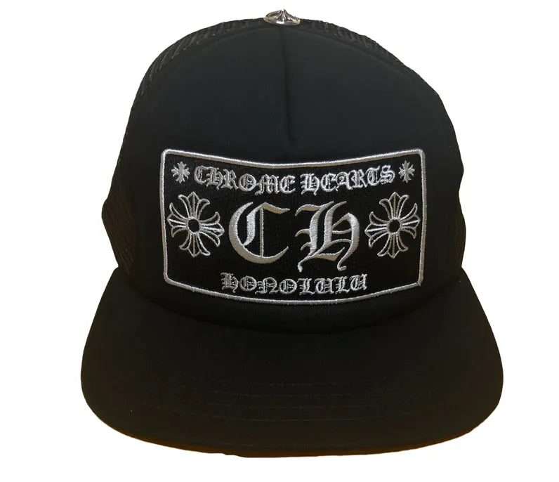 CHROME HEARTS HONOLULU TRUCKER HAT