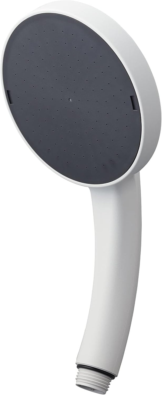 SANEI PS350-80XA-MW2 Shower Head, Large Shower Plate, Made in Japan, Large Water Volume, White
