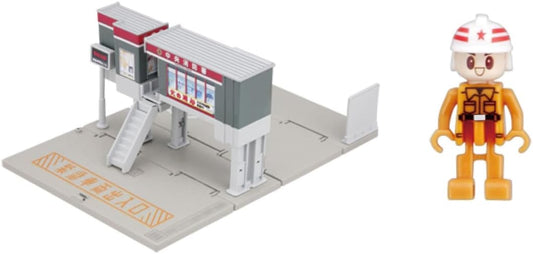 Takara Tomy Tomica Tomica Town Fire Station (with Firefighter) Mini Car Toy Ages 3+