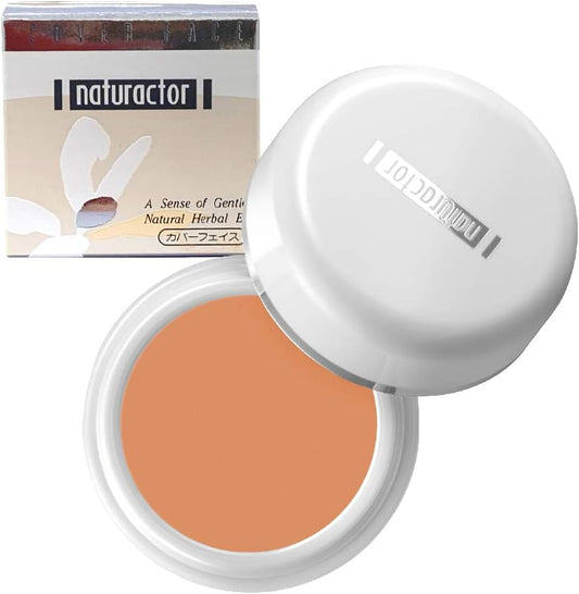 Meiko Cosmetics Orange Concealer Cover Face 162 Control 20g (Blue Beard, Cover Foundation, Eyebrows, Eyebrow Squisher, Bear, Made in Japan)