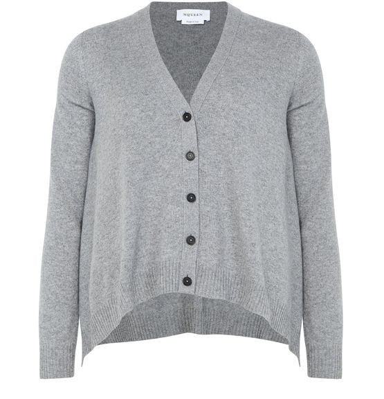 MCQUEEN Volume V neck cardigan - Image 1