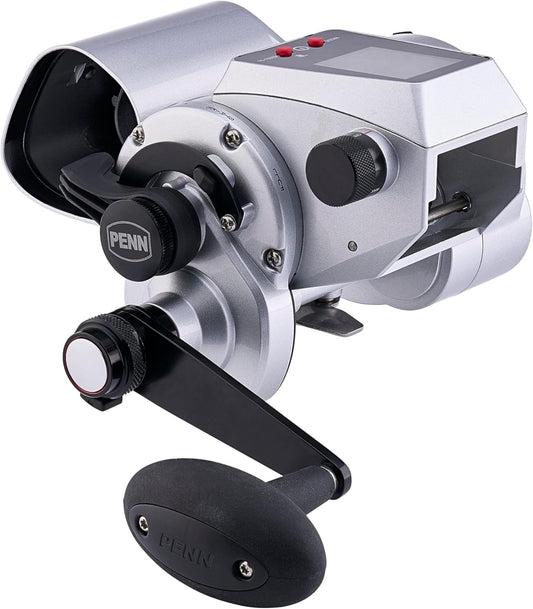PENN FATOM(ペン) ファトムエレクトリック 従来型 フィッシングリール 高性能海水リール オートストップ機能 ハンズフリーリトリーブ機能 パワフルモーター バッテリーは付属しません