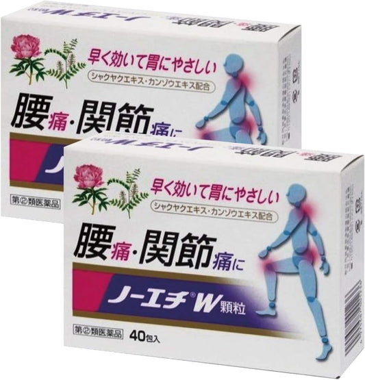 【指定第2類医薬品】ノーエチW顆粒 40包 ×2