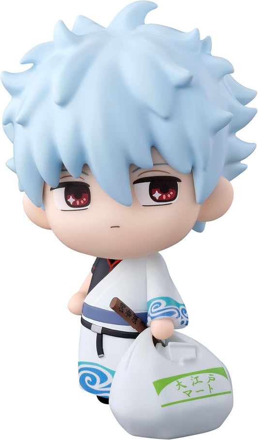Rowtashii Noise Tekupiku Gintama Gintoki Sakata Approx. 4.1 inches (105 mm), PVC & ABS Pre-painted Action Figure