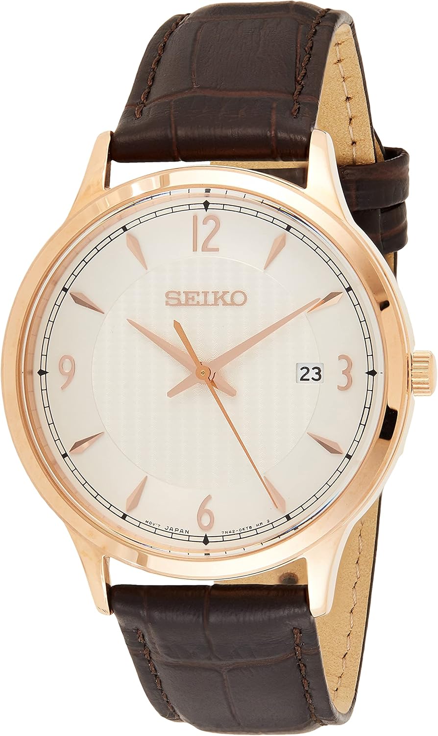 Seiko SGEH88 SGEH88P1 SGEH88P Quartz Analog Men's Wristwatch, Classic