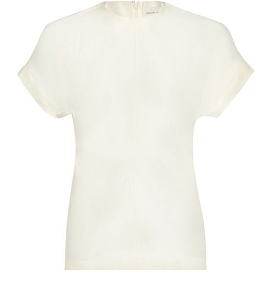 LOULOU STUDIO Pero fitted blouse in silk and linen - Image 1