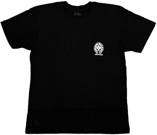 CHROME HEARTS 'WELCOME TO VEGAS' BLACK TEE