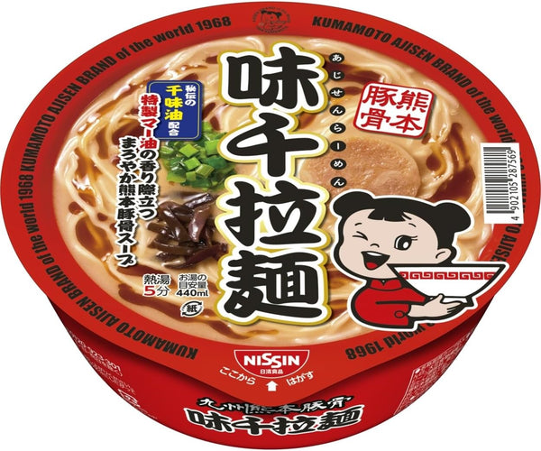 日清食品 九州熊本豚骨 味千拉麺 106g