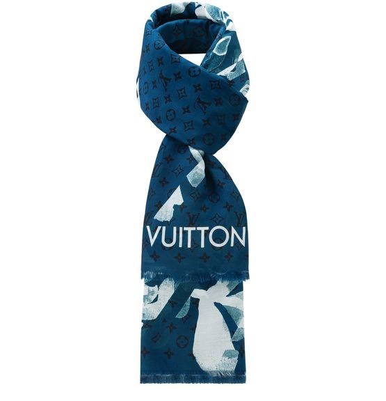 LOUIS VUITTON Monogram Flower Stole - Image 1