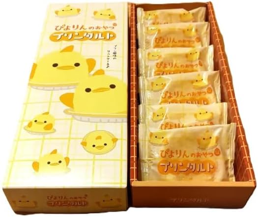 Nagoya Specialty Traditional Souvenir Piyorinn Pudding Tart 6-Piece Set