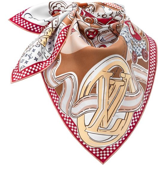 LOUIS VUITTON カレ90･スピーディー ヴィヴィエンヌ - Image 1