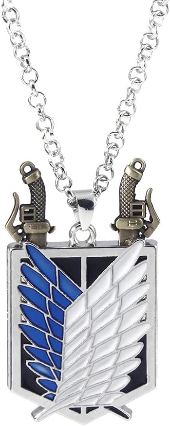 Sizuuenn Attack on Titan Investigation Corps Necklace, Cosplay, Anime, Accessories, Goods, School Festivals, Cultural Festivals, Festivals, Halloween, Event Props, Photography/Souvenir, Present