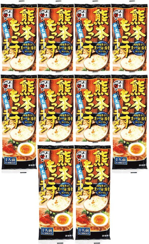 Itsuki Foods Kumamoto Mokkosu Ramen, 4.3 oz (123 g) x 10 Packs