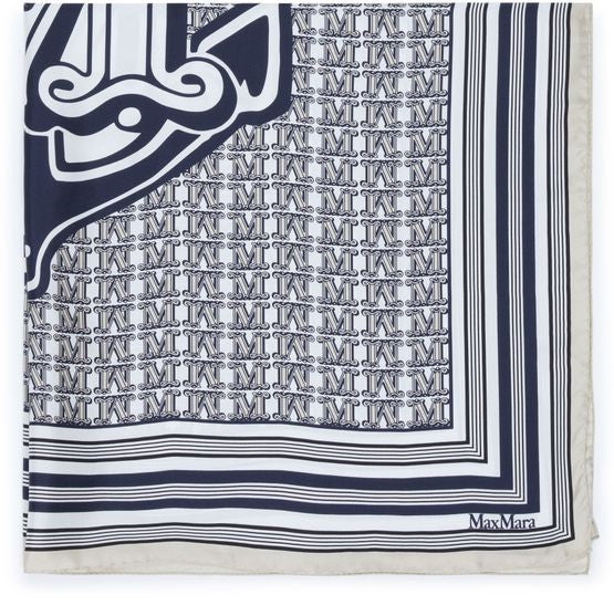 MAX MARA Carre90 silk scarf - Image 1