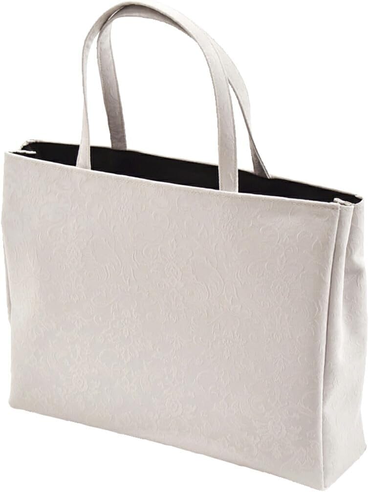 Nagomiya Japanese Kimono Bag, Casual, Made in Japan, Jacquard Tote Bag, Kimono Bag, Everyday Use, Small Pattern, Pongee, Handbag, Women's