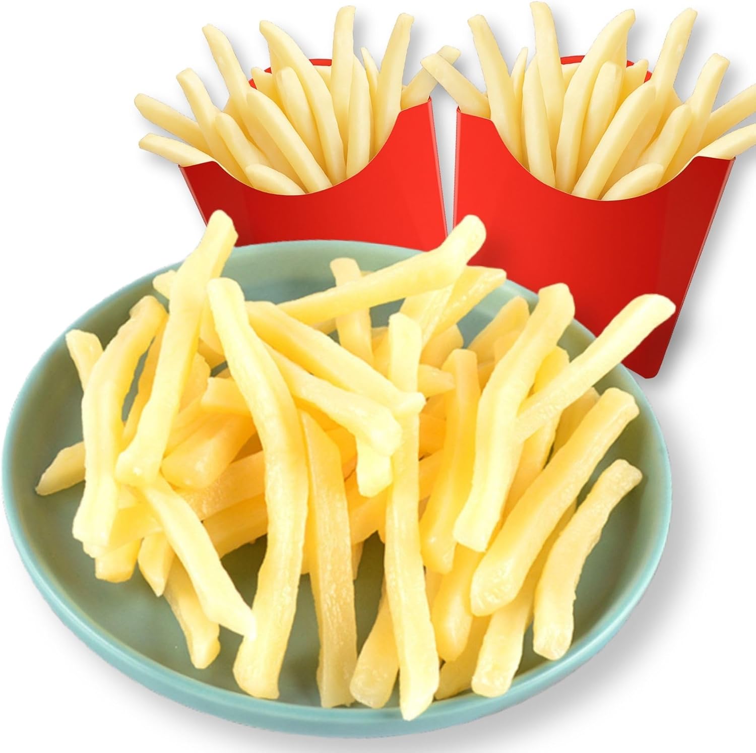 Food Sample Set of 30 French Fries Display for Photography