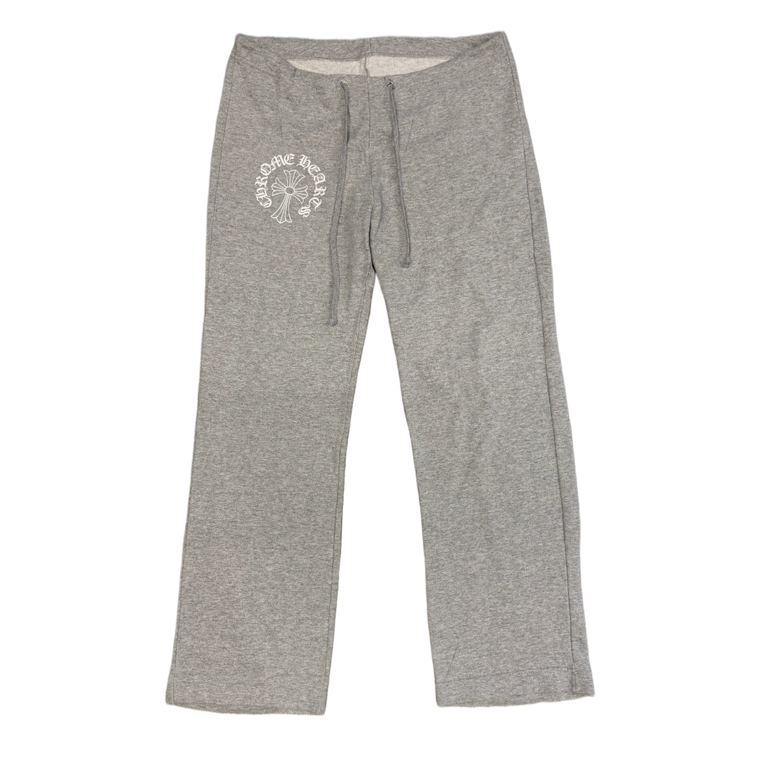 CHROME HEARTS 'GREY' T-BAR SWEATPANTS