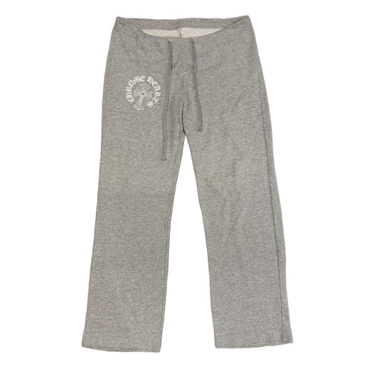 CHROME HEARTS 'GREY' T-BAR SWEATPANTS