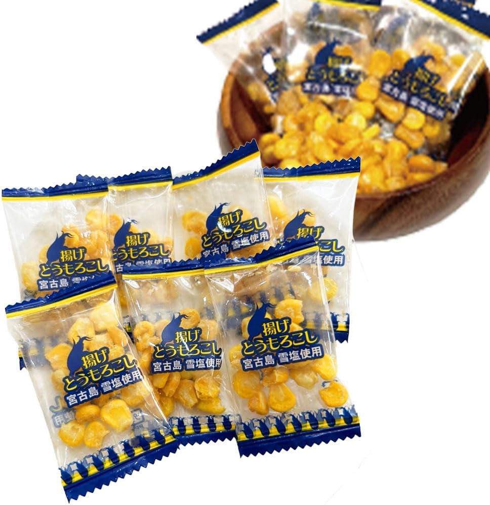 Fried Corn Miyakoshima Snow Salt, Individually Packaged, Snacks, Corn, Sweets, Miyakoshima Souvenir