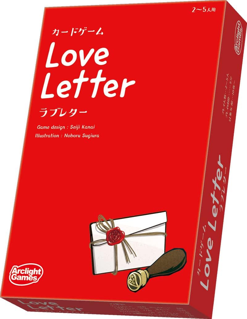 Arclight Love Letter 2nd Edition (For 2-5 Players, 5 Minutes, For Ages 10 and Up) Board Game