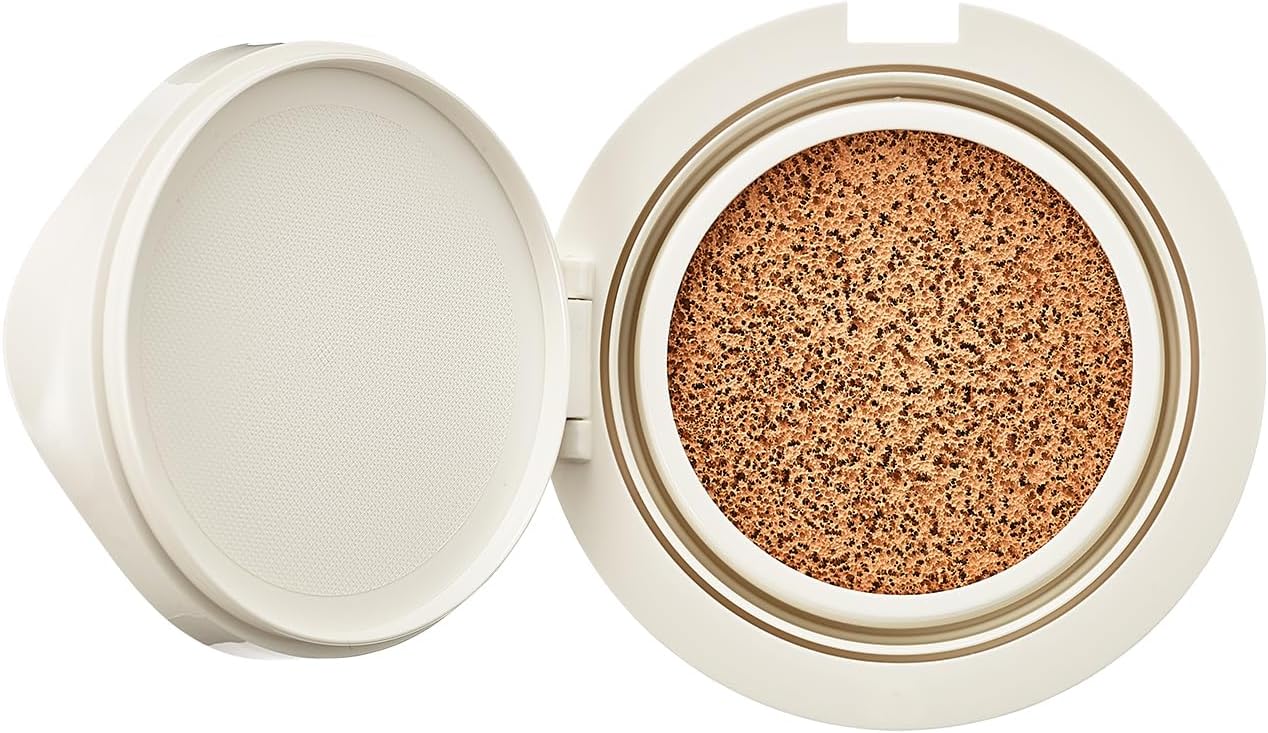 ONLY MINERALS Medicated Wrinkle White Cushion BB Refill, Ochre, 0.4 oz (11 g), Niacinamide Formulation, Thin Film Cover