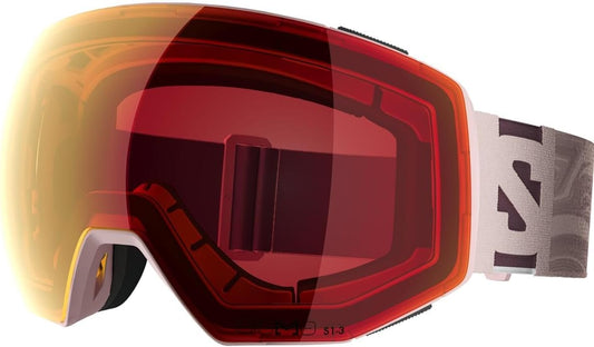 Salomon L47623500 Free Heavenly Pink/PR Ski Snowboard Goggles RADIUM PRIME SIGMA PHOTOCHROMIC +1 LENS (Radium Prime Sigma Photochromic Plus 1 Lens)