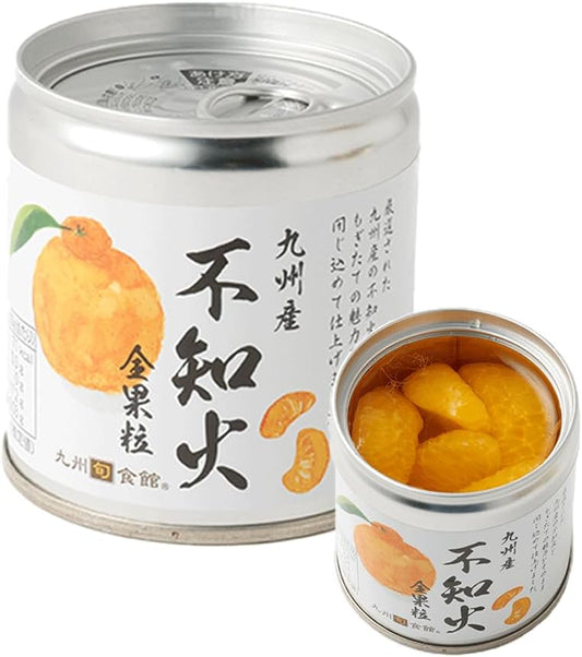 Kyushu Shun Shokan, Domestically Produced, Large Grain, Canned Fire, Set of 12, Produced in Kumamoto Prefecture, Tangerine, Fruits, Canned Fruits, Assorted, Luxurious, Gift, Mid to the Heat