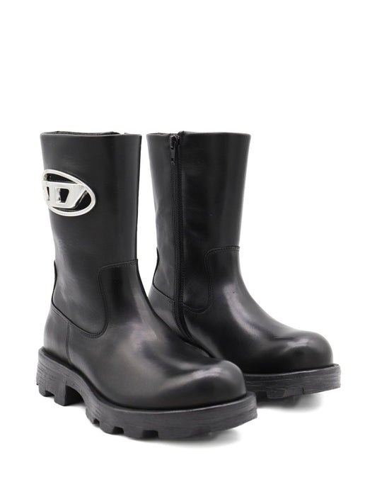 Diesel ディーゼルレザーバイカーブーツ - Image 1