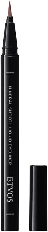 ETVOS Mineral Smooth Liquid Eyeliner #Natural Brown Soft Matte Drop with Hot Water
