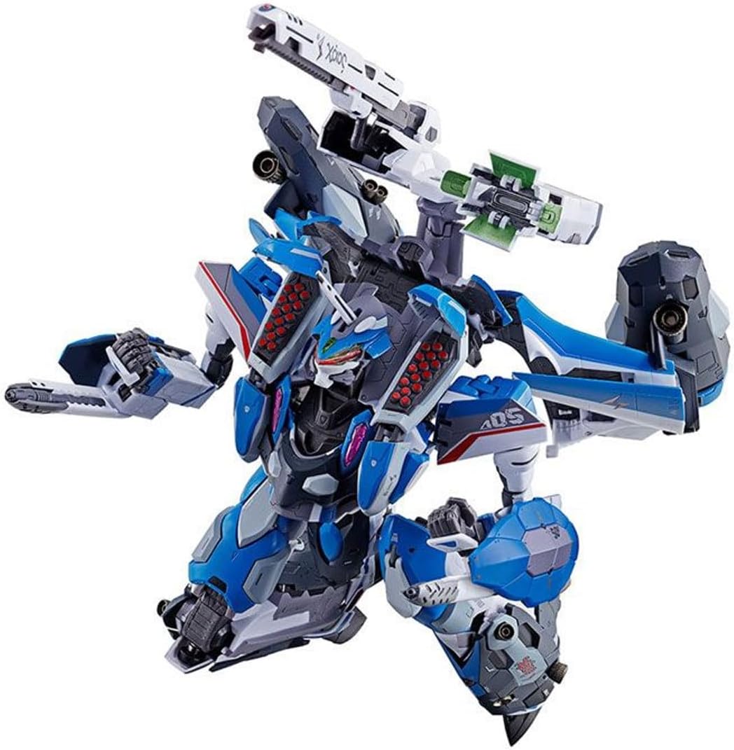 TAMASHII NATIONS DX Chogokin Macross Delta (Delta) VF-31J Super Siegfried (Hayate Inmerman Machine) Revival Ver. Approx. 10.2 inches (260 mm) PVC & ABS & Diecast Painted Action Figure