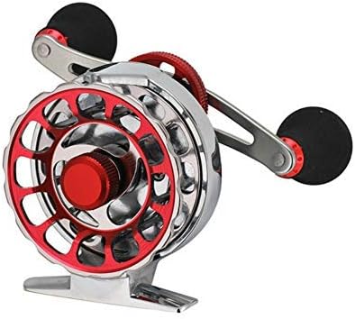 Chinu Reel, Fishing Raft Reel, Drop In, Front Drag, Right/Left Handle, Ice Fishing, Boat Fishing, Maximum Drag Force, 11.0 lbs (5 kg), Gear Ratio, 3.6:1, Raft Fishing, Casserole Fishing, Fishing Reel,