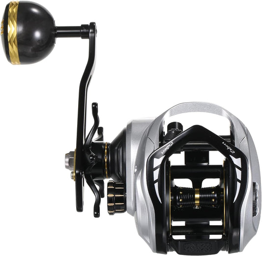 Baitcasting Reel 16KG Drag Power 6+1 BB 6.3:1 Single Handle Fishing Reel with Magnetic Brake System