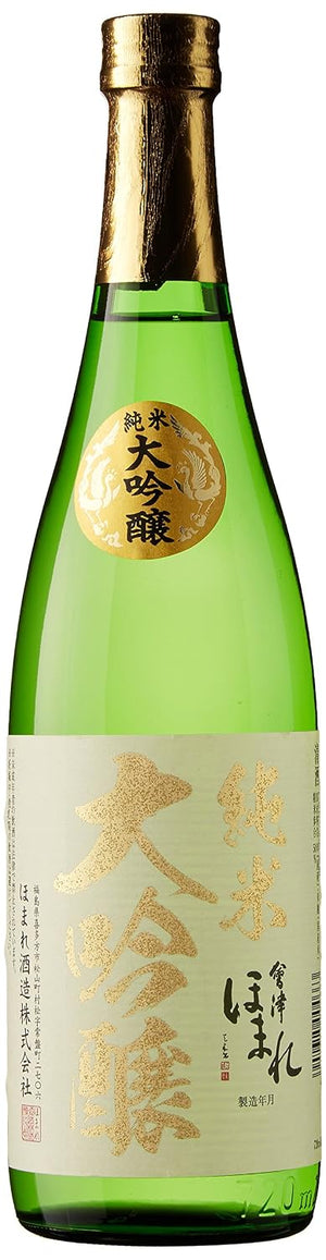 Aizu Homari Homari Sake Brewery Aizu Homari Junmai Daiginjo Goku [Japanese Sake, Fukushima Prefecture, 720ml]