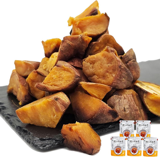 Bite-sized Roasted Sweet Potatoes, Goto Islands Product, Made with Annō Sweet Potatoes, Bite-sized Roasted Annō Sweet Potatoes, 1.8 oz (50 g) x 5 Bags, Annō Sweet Potatoes, Domestic, Additive-Free