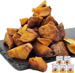 Bite-sized Roasted Sweet Potatoes, Goto Islands Product, Made with Annō Sweet Potatoes, Bite-sized Roasted Annō Sweet Potatoes, 1.8 oz (50 g) x 5 Bags, Annō Sweet Potatoes, Domestic, Additive-Free