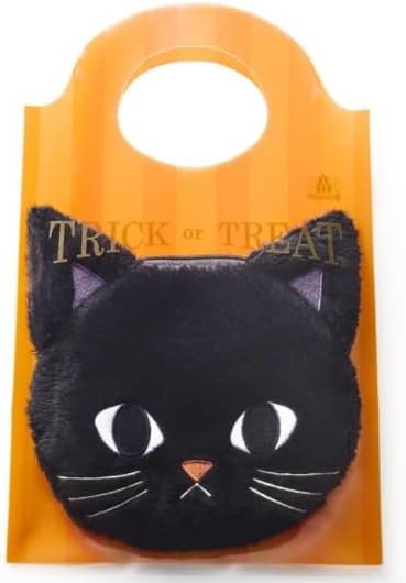 Halloween Limited Meat Treat Pouch, Black, 11 Pieces, Assorted Candy, Gift