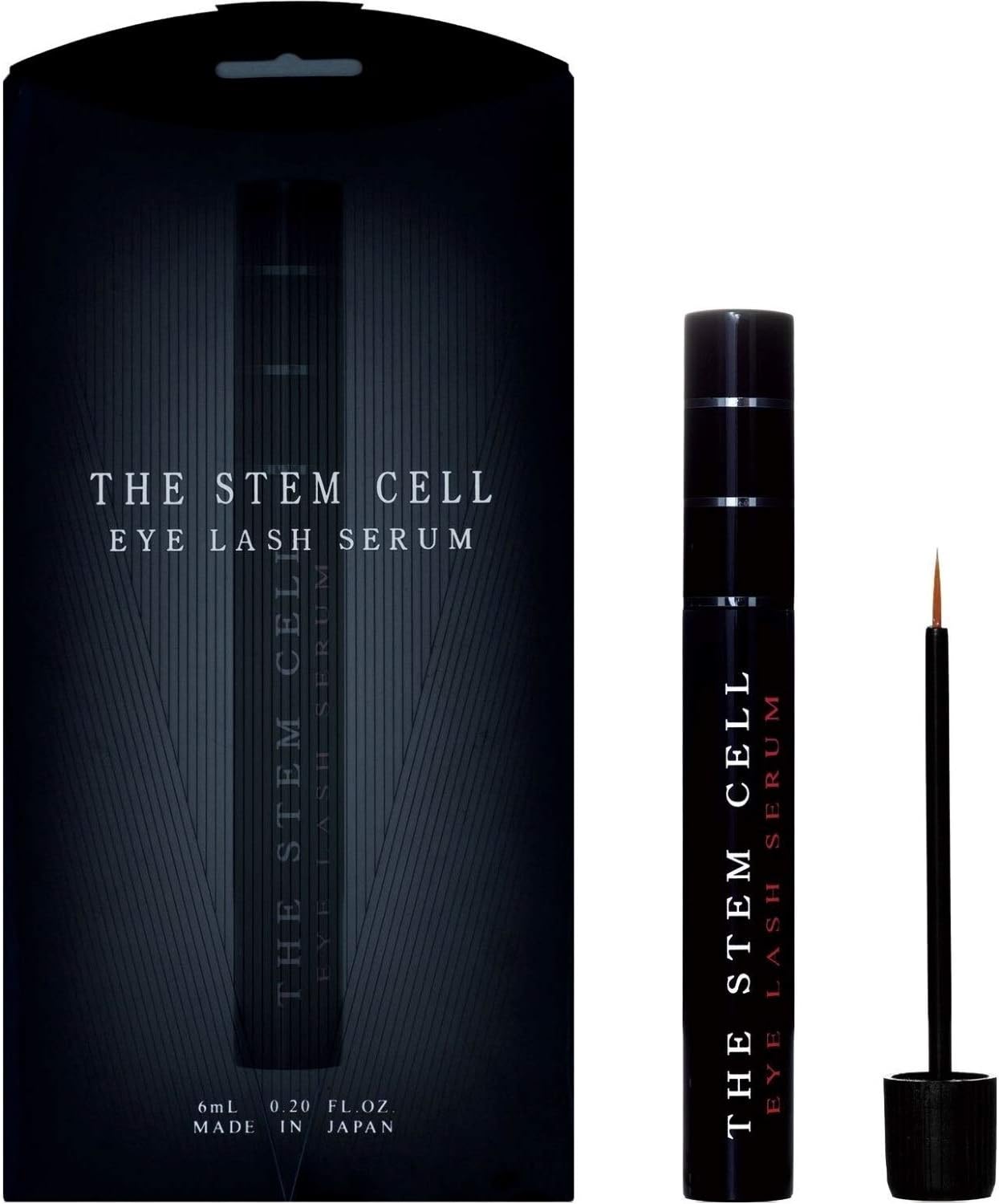 Bisho AKARI THE STEM CELL Human Stem Cell Eyelash Serum 6ml Oil, Clear, 6ml (x1)