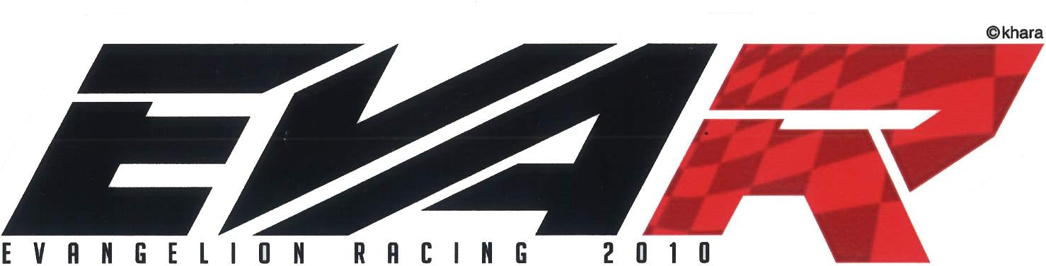 Evangelion Racing EVA Racing Sticker EVA-R Large Character Sticker Anime Licensed Product LCS1234 gs Official Merchandise