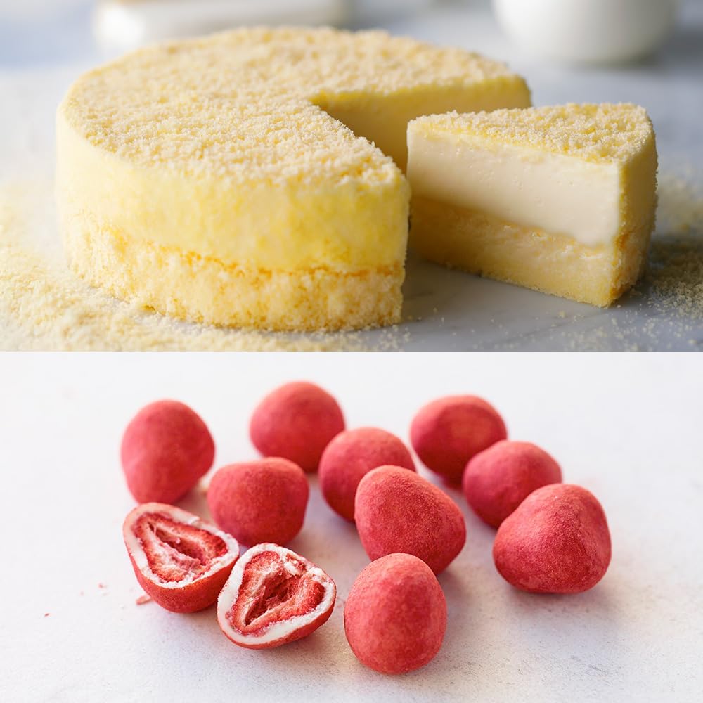 LeTAO Lutao Cheesecake Chocolate Miraculous Mouth Tasting Set (1 Doble Fromage + 1 Can of Petite Chocolat Strawberry)