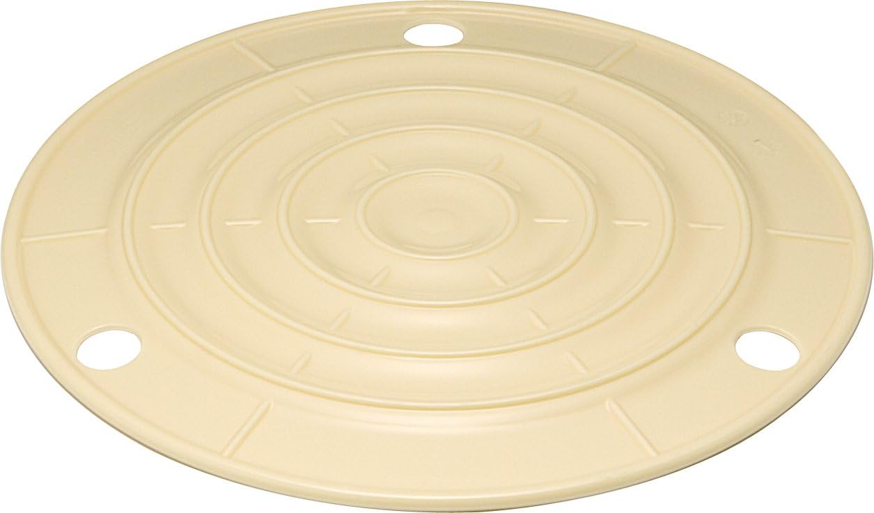 Risu Pickle Press Lid for Model 20 Pickling Crock, Round, Ivory