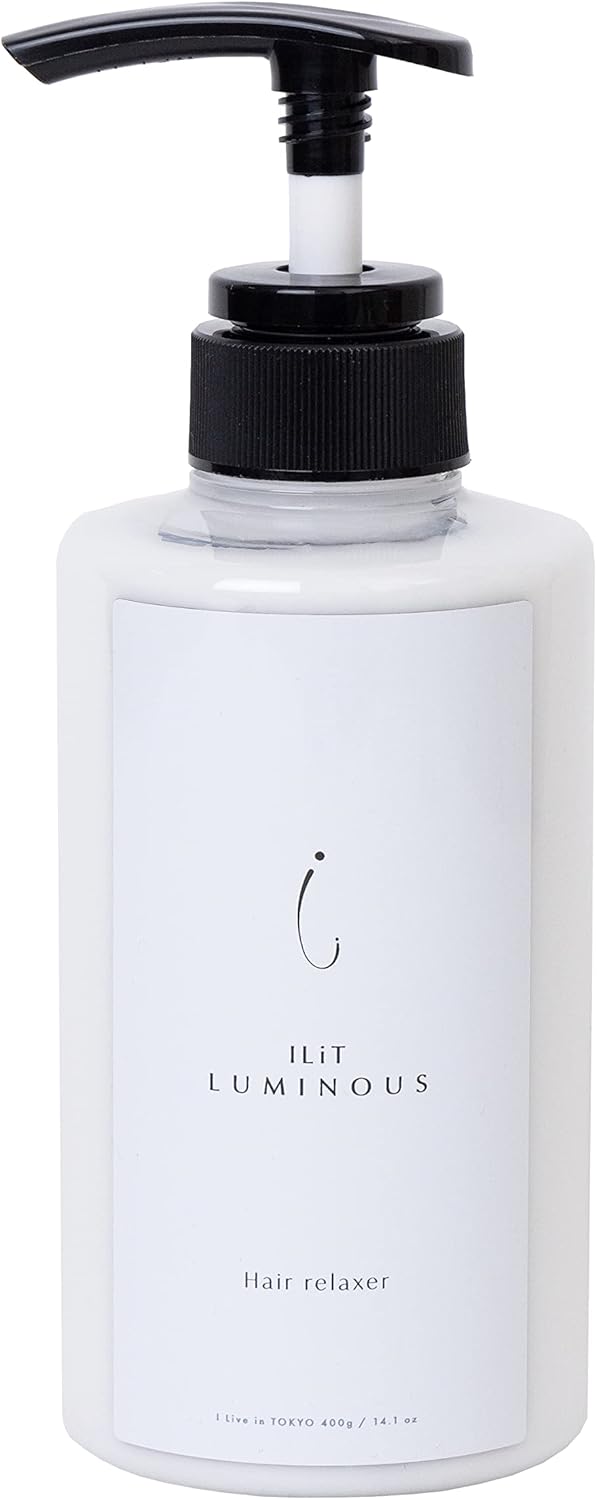 Irit Luminous Hair Relaxer, 13.5 fl oz (400 ml), Hair Treatment, Emulsion, Human Type Ceramide, Natural Moisturizer, Unstitched Supervision