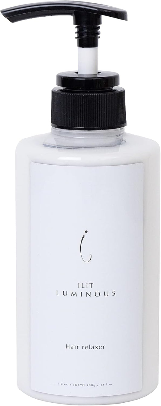 Irit Luminous Hair Relaxer, 13.5 fl oz (400 ml), Hair Treatment, Emulsion, Human Type Ceramide, Natural Moisturizer, Unstitched Supervision