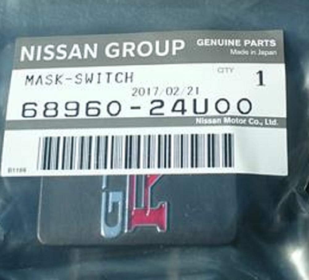 NISSAN Genuine Parts Skyline R33 GT-R Coin Slot Cover Emblem Part Number 68960-24U00