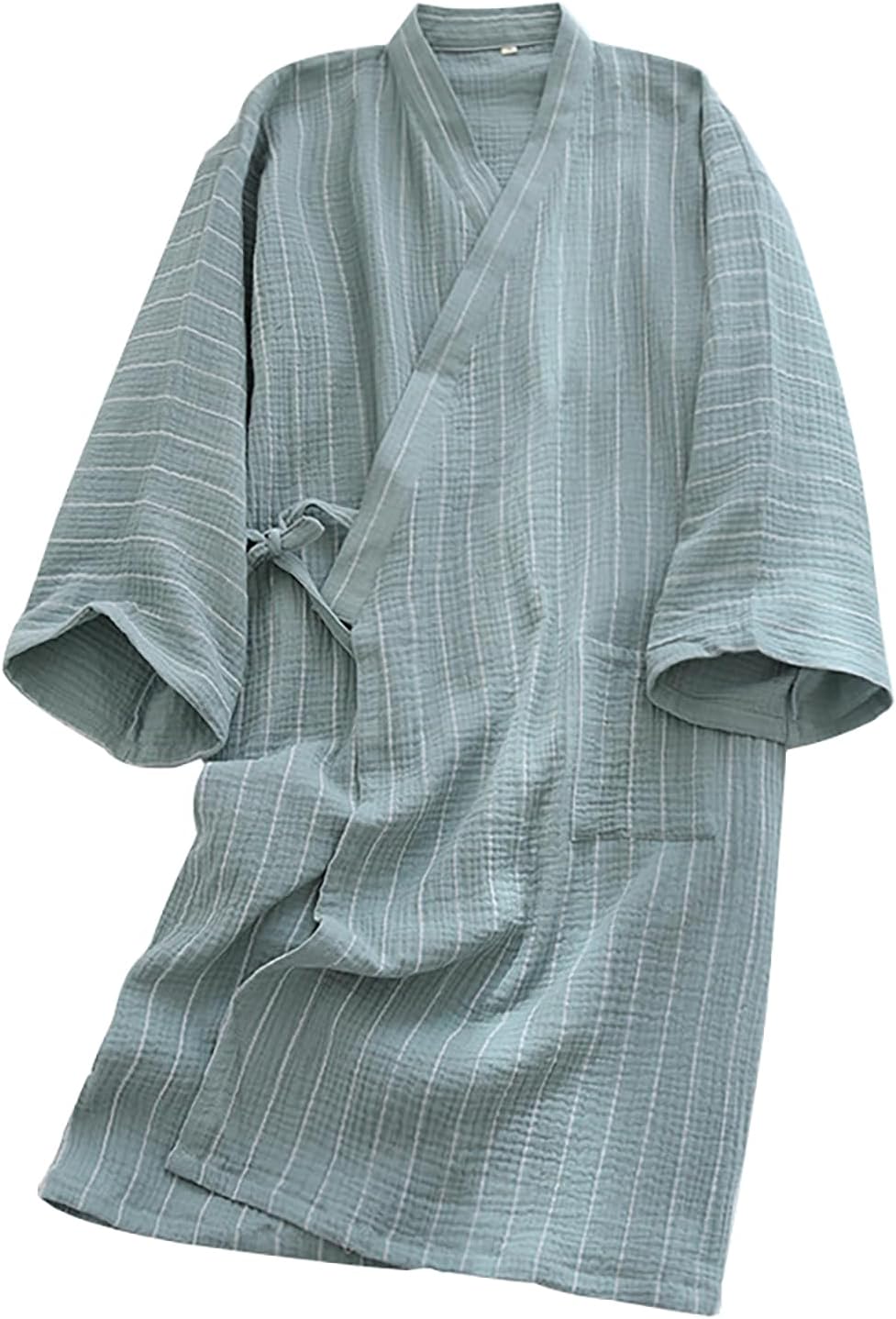 §ASHE RANGEL Bathrobe, Men's, Women's, Sleepwear, Yukata, Nightgown, Women's, Men's, 100% Cotton, Gauze, Pajamas, Nursing, Sleepwear, Loungewear, Japanese Style, Open Front, Bath, Yukata, Inn, Hot