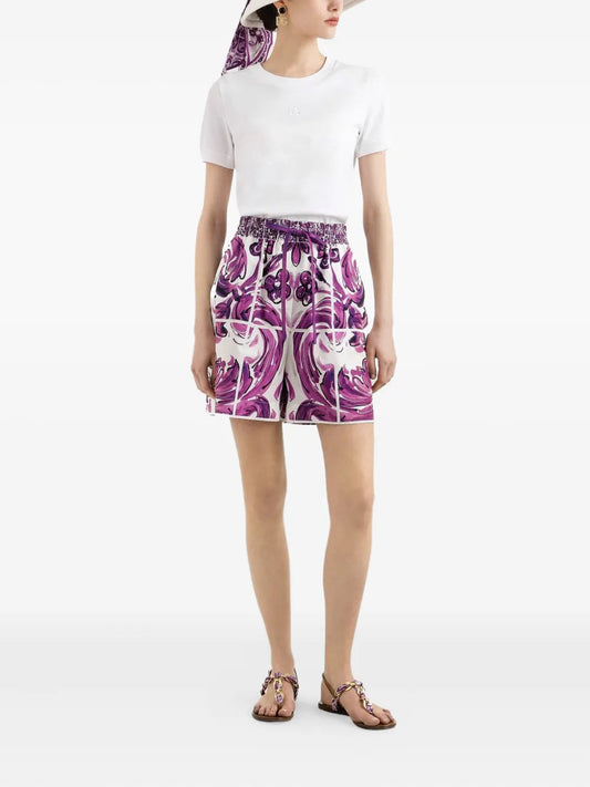 Dolce  Gabbana ドルチェ＆ガッバーナコットンショーツ - Image 1