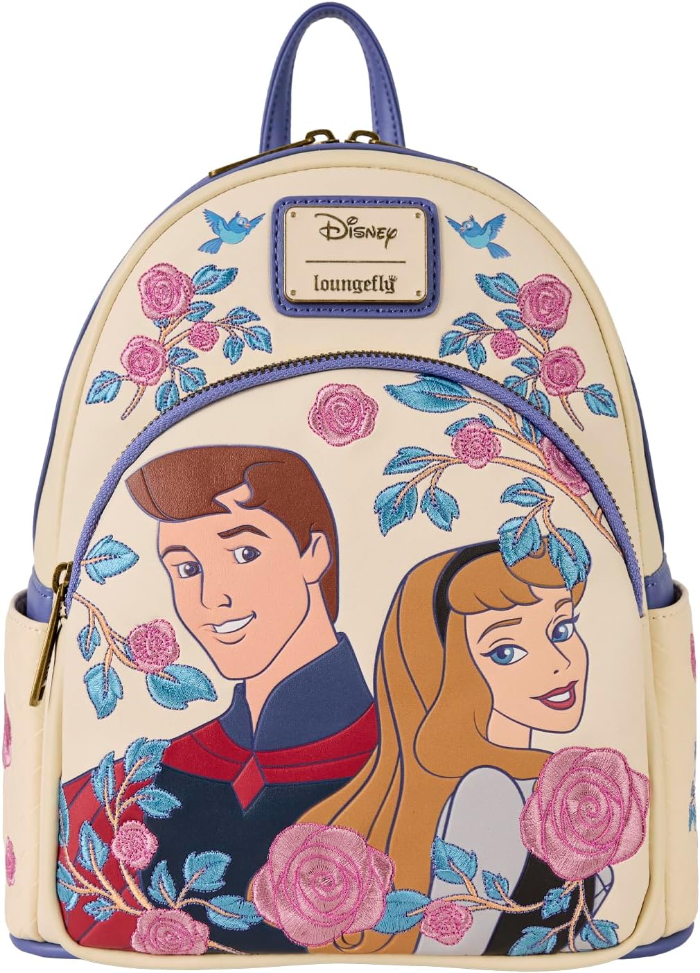 Loungefly Disney Princess Aurora & Prince Phillip Mini Backpack, Multi-Colour, One Size