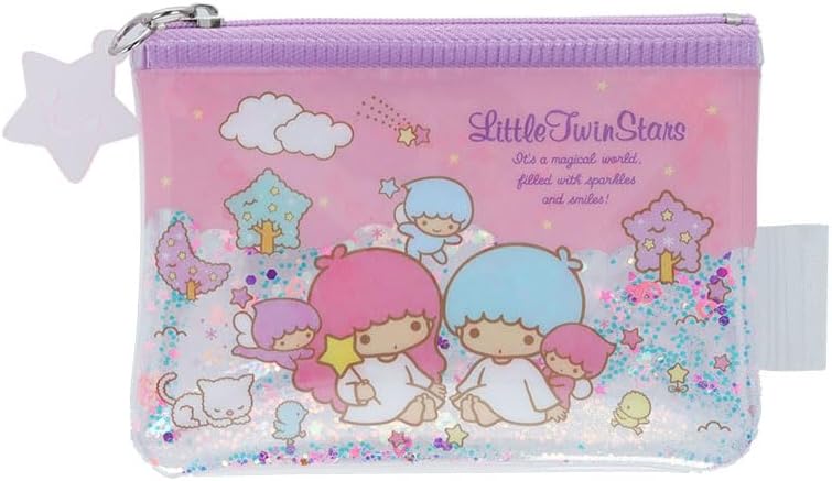 サンスター文具(Sun-Star Stationery) サンリオキャラクターズ グッズ ミニポーチ スパンコール入り