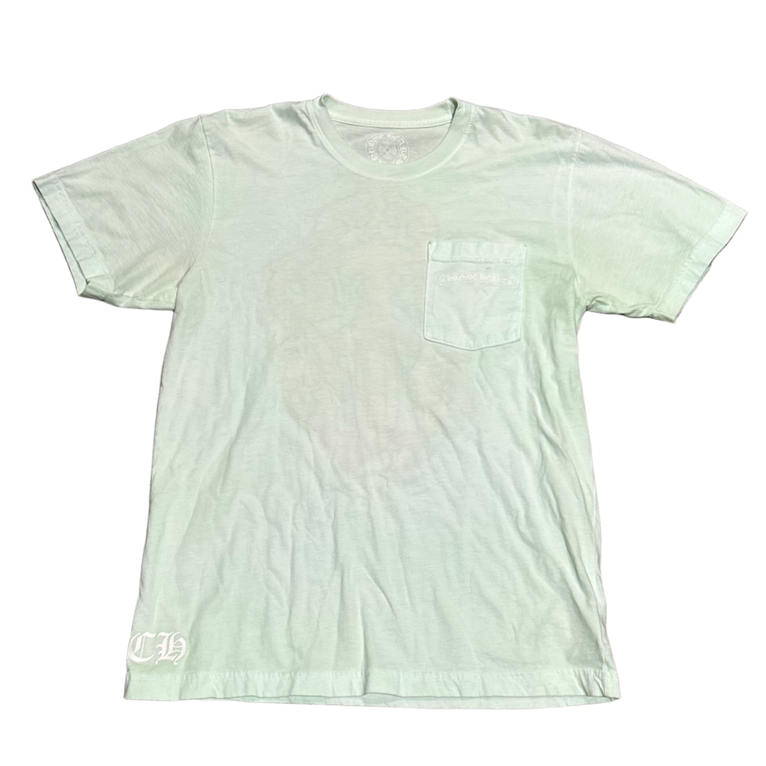CHROME HEARTS 'MINT' STRIPED DAGGER TEE