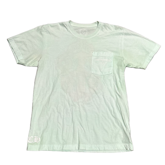 CHROME HEARTS 'MINT' STRIPED DAGGER TEE