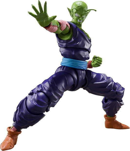 S.H. Figuarts Dragon Ball Piccolo - Proud Namec Alien - (Resale Version), Approx. 6.3 inches (160 mm), PVC & ABS Pre-painted Action Figure
